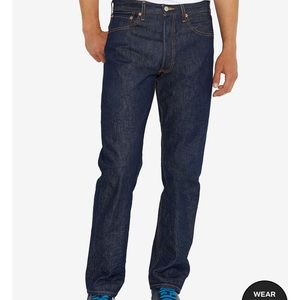 Levi shrink to fit 501 jeans